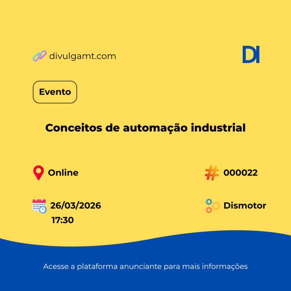 Domine o Futuro: Workshop Online de Conceitos de Automação Industrial [000022]